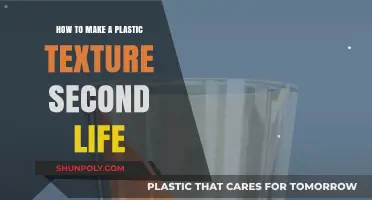 Creating Realistic Plastic Textures in Second Life: A Step-by-Step Guide