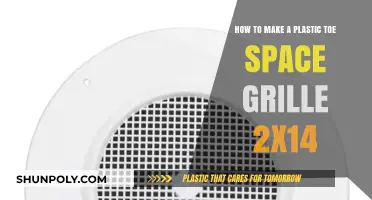 DIY Plastic Toe Space Grille: 2x14 Custom Build Guide