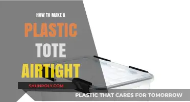 Seal It Right: Easy Steps to Make Your Plastic Tote Airtight