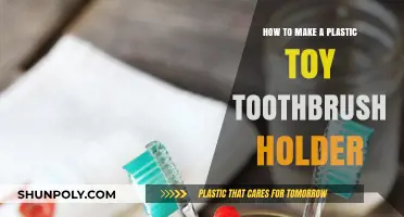 DIY Plastic Toy Toothbrush Holder: Creative Upcycling for Your Bathroom