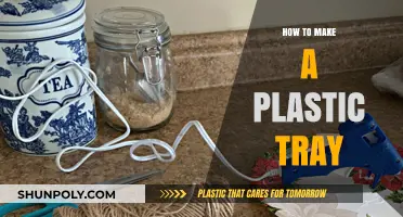DIY Guide: Crafting Your Own Durable Plastic Tray at Home