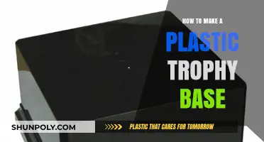 Crafting a Durable Plastic Trophy Base: Step-by-Step Guide