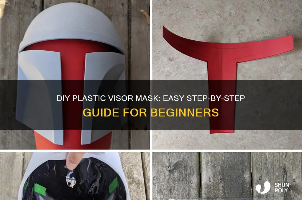 how to make a plastic visor mask