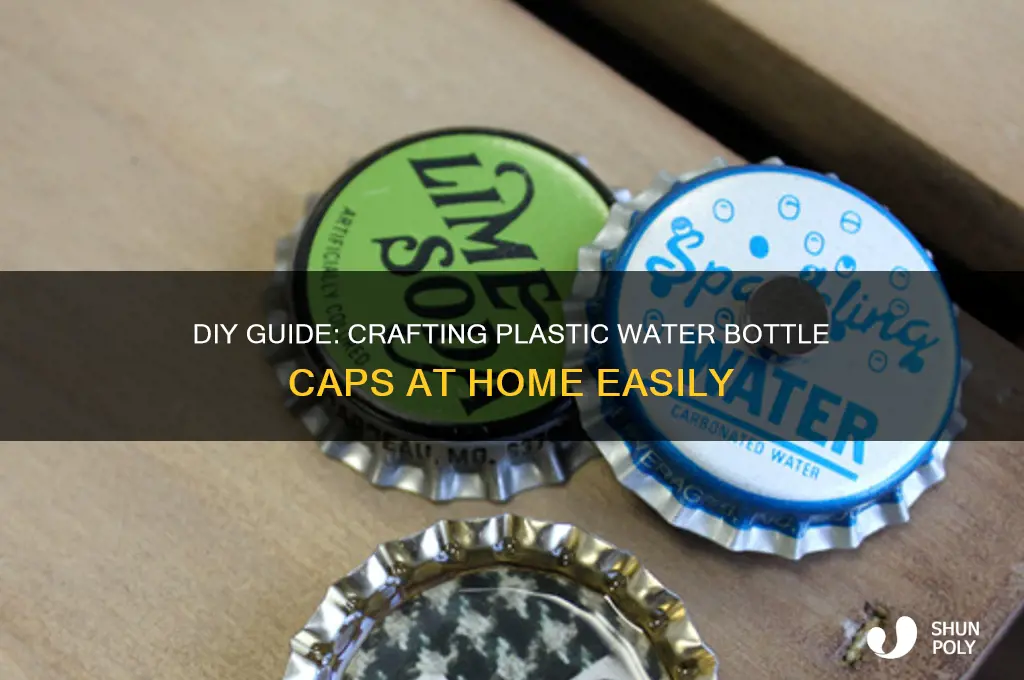how to make a plastic water bottle caps