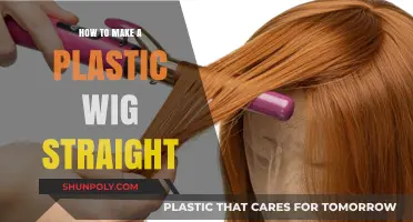 Straightening Your Plastic Wig: A Simple Step-by-Step Styling Guide