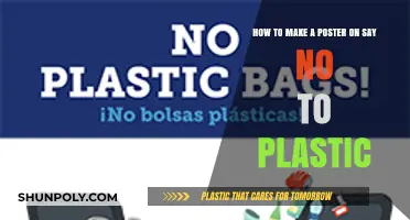 Designing Impactful Posters: Say No to Plastic and Save Our Planet