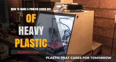 DIY Printer Cover: Crafting a Durable Plastic Protector Easily
