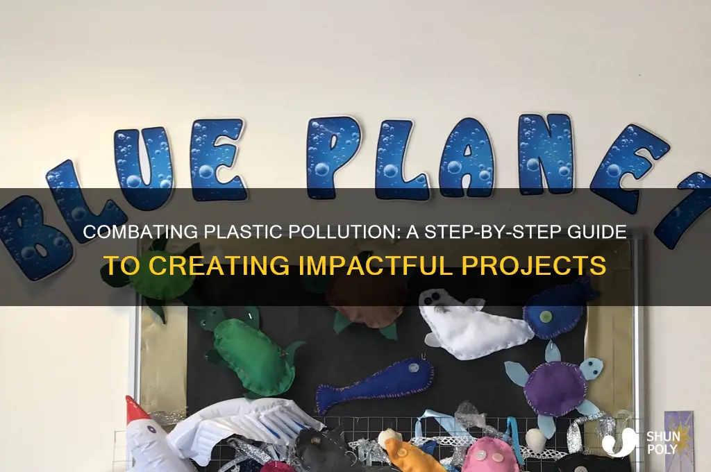 how to make a project on plastic pollution