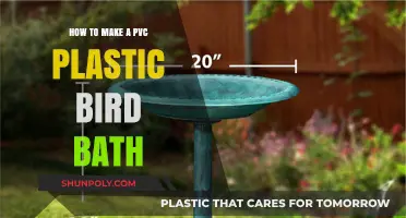 DIY PVC Bird Bath: Easy Steps for a Backyard Oasis