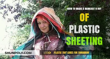 DIY Raincoat: Crafting Waterproof Gear from Plastic Sheeting Easily
