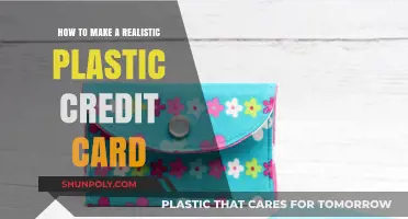 Crafting a Realistic Plastic Credit Card: A Step-by-Step DIY Guide