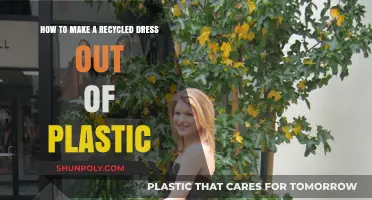 Eco-Chic Fashion: Crafting a Recycled Plastic Dress Step-by-Step