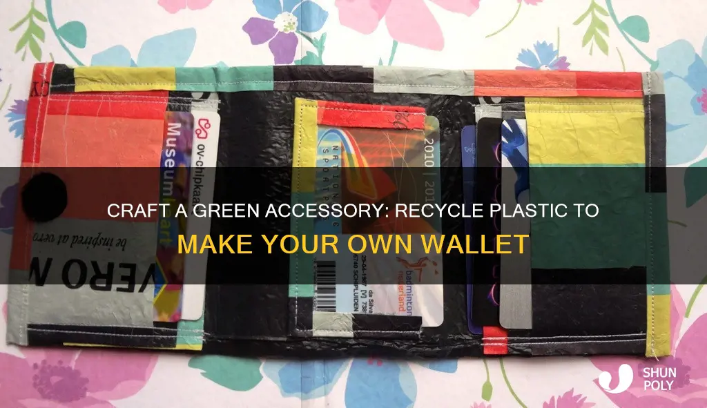 how to make a recycled plastic wallet