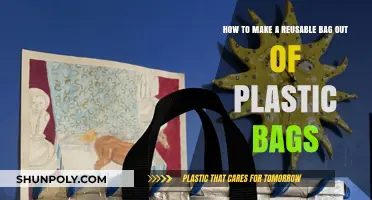 Craft Eco-Friendly Reusable Bags from Recycled Plastic Bags Easily