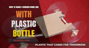 DIY Rubber Band Car: Crafting with Plastic Bottles Made Easy