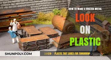 Achieve Authentic Rusted Metal Finish on Plastic: Easy DIY Techniques