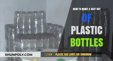 Eco-Friendly DIY: Crafting a Sturdy Seat from Plastic Bottles