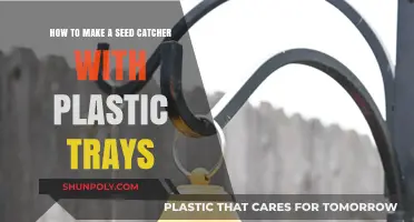DIY Seed Catcher: Repurpose Plastic Trays for Easy Garden Harvesting