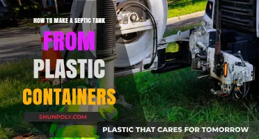 DIY Septic Tank: Plastic Containers to the Rescue