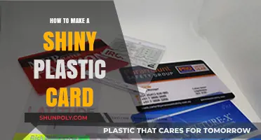 Crafting Shiny Plastic Cards: A Step-by-Step DIY Guide
