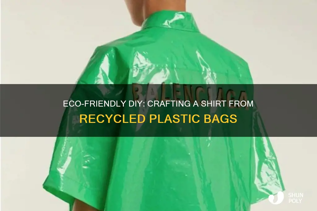 how to make a shirt from plastic bags