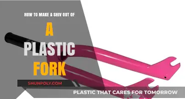 Crafting a Shiv: Turning a Plastic Fork into a Sharp Tool