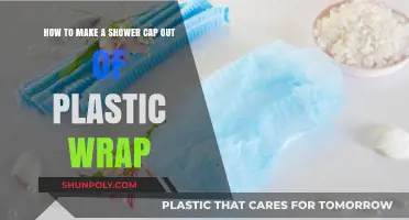 DIY Shower Cap: Easy Plastic Wrap Hack for Quick Protection