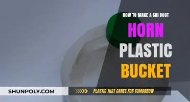 DIY Ski Boot Horn: Crafting a Plastic Bucket Solution Easily