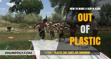 DIY Slip n Slide: Crafting Summer Fun with Plastic Sheeting