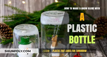 Crafting Magic: DIY Snow Globe Using a Plastic Bottle