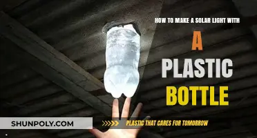 DIY Solar Light: Crafting Eco-Friendly Illumination with Plastic Bottles