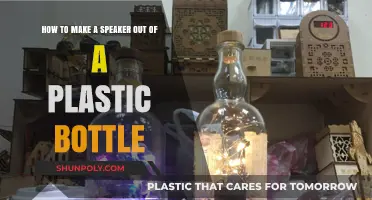 DIY Eco-Friendly Speaker: Crafting Sound from a Plastic Bottle