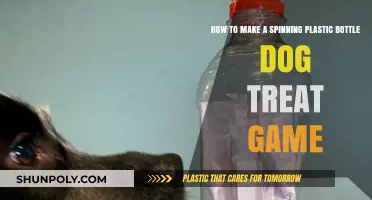 DIY Spinning Plastic Bottle Dog Treat Game: Easy Fun for Pets