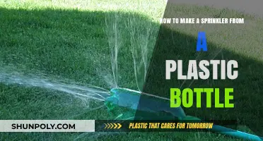 DIY Garden Hack: Craft a Plastic Bottle Sprinkler Easily