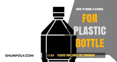 DIY Stencil Guide: Crafting Custom Designs on Plastic Bottles Easily