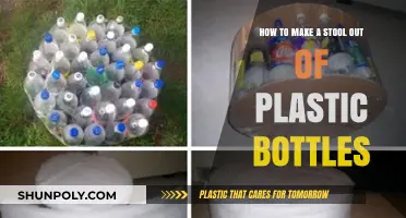 Eco-Friendly DIY: Crafting a Sturdy Stool from Plastic Bottles
