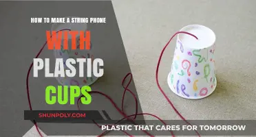 DIY String Phone: Crafting Plastic Cup Communication for Kids