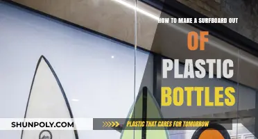 Eco-Friendly Waves: Crafting a Surfboard from Recycled Plastic Bottles