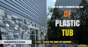 DIY Swimming Pool: Transforming a Plastic Tub into a Summer Oasis