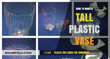 Crafting a Stunning Tall Plastic Vase: Easy DIY Guide