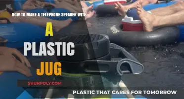 DIY Telephone Speaker: Crafting Sound Amplification with a Plastic Jug