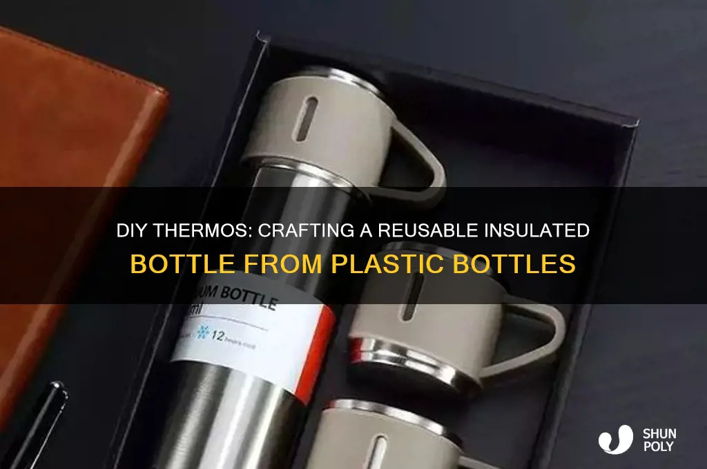 how to make a thermos from 2 plastic bottle