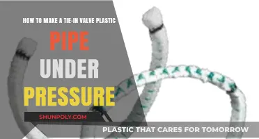 Repairing Tie-In Valves in Pressurized Plastic Pipes: A Step-by-Step Guide