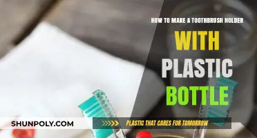 DIY Toothbrush Holder: Upcycle a Plastic Bottle in Simple Steps