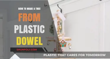 Crafting a Plastic Dowel Tree: Easy DIY Guide for Beginners
