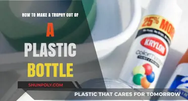 Creative DIY Trophy: Transforming Plastic Bottles into Awards