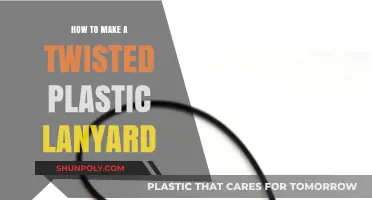 Crafting a Twisted Plastic Lanyard: Easy DIY Guide for Beginners