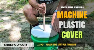 DIY Guide: Crafting a Durable Plastic Cover for Your Washing Machine