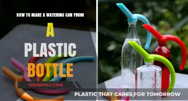 DIY Watering Can: Upcycle a Plastic Bottle in Simple Steps
