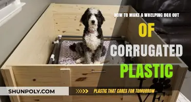 DIY Whelping Box: Crafting a Safe Space with Corrugated Plastic
